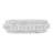 Oval Marble Tray With Carved Edges