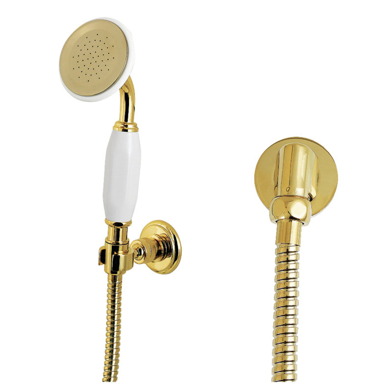Kingston Brass Victorian Hand Shower Kit, Polished Brass