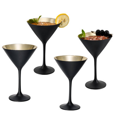 4 Piece 237ml Martini Glass Set