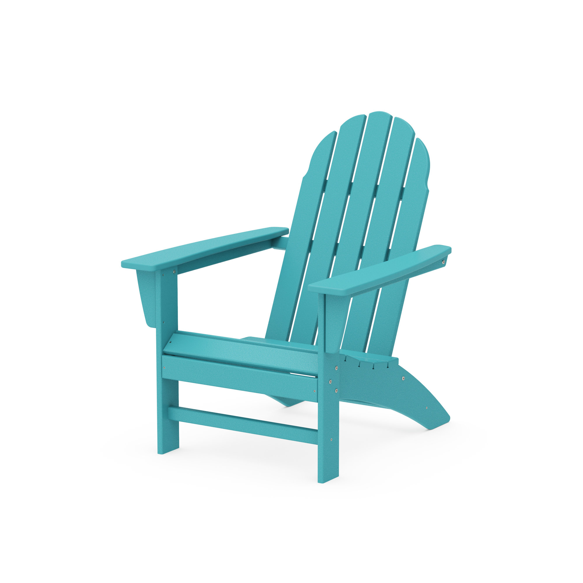 POLYWOOD Vineyard Adirondack Chair, Aruba