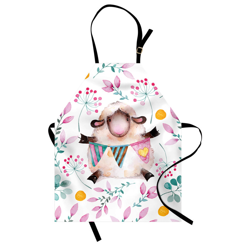 Multicolore tablier floral unisexe