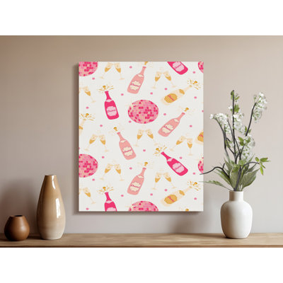 Covey 1 Piece Wrapped Canvas Wall Art Set