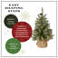 Sapin de Noël floqué et illuminé-88089313