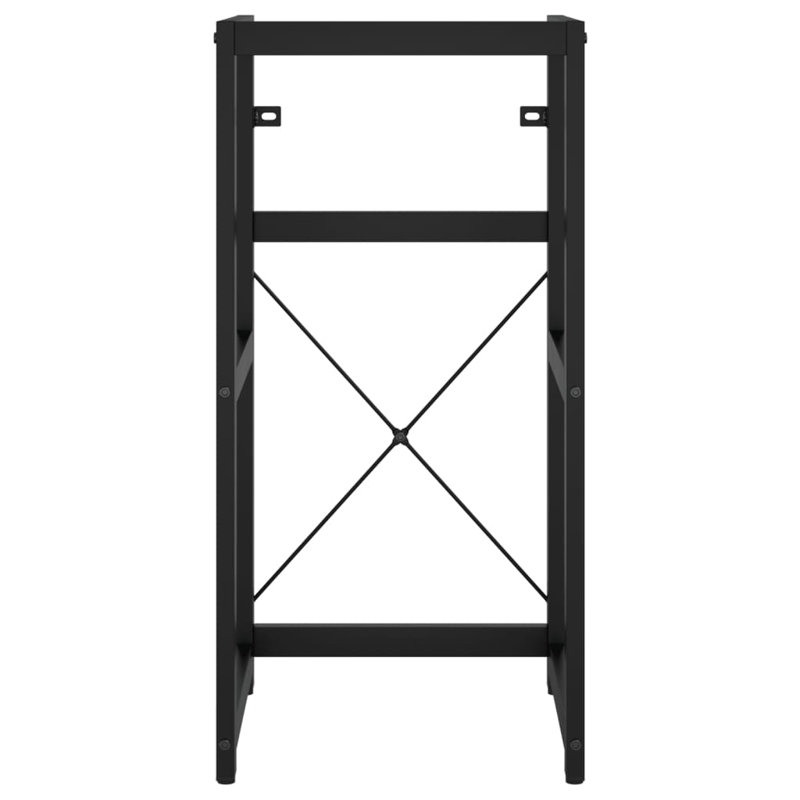 Harprit 40cm Single Bathroom Vanity Base Only, Black