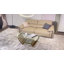 Table basse simple avec plateau en verre