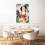 «Serene Tropical Pasta Dreamy Peaceful Serene Nature Summer», art mural-129150657