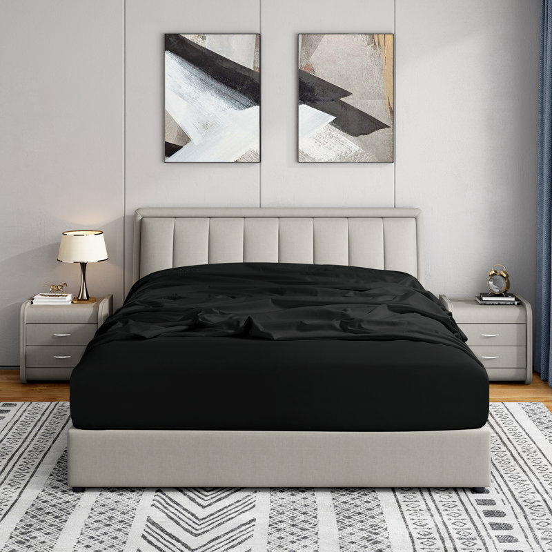 Swift Home Ultra-Soft 21" Extra-Deep Fitted Sheet - Essential 1800 Series Microfiber - Fits Mattress up to 21" Thick - Peach Fuzz, Durable, Easy Care