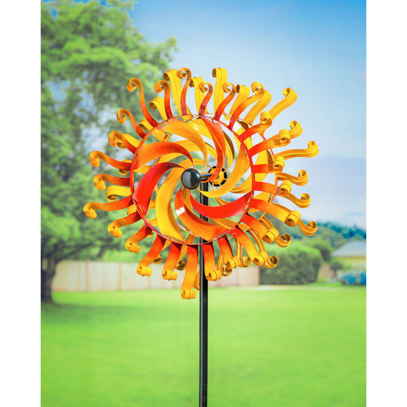 Iliomar Metal Abstract Windmill