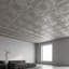 Pavillon élisabéthain de 2 pi x 2 pi Tuile de plafond à poser ou à coller-93303202