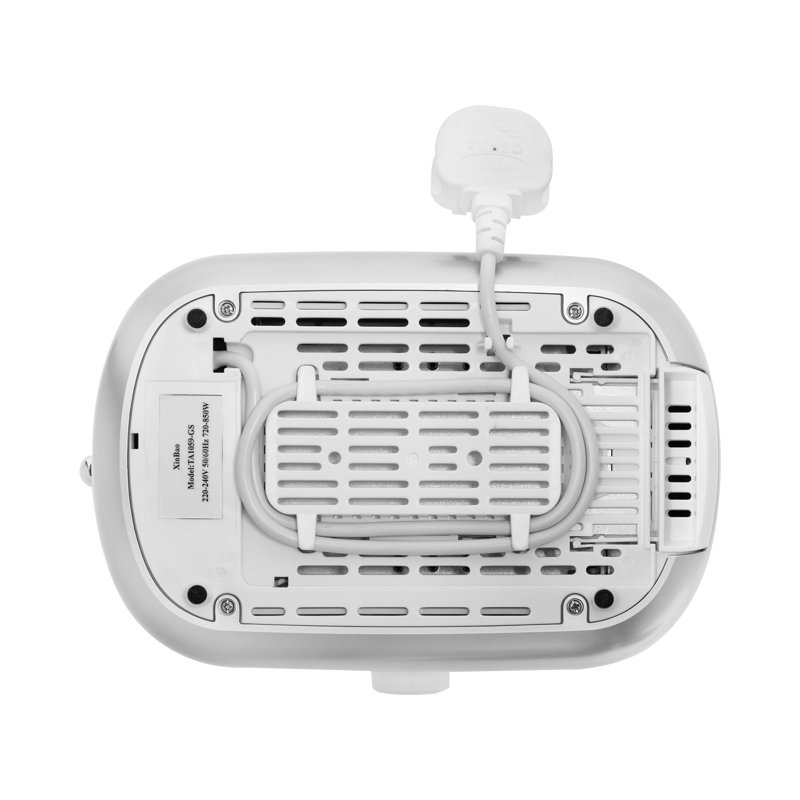 2 Slice Toaster, White