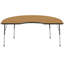 Table d'activité 48 "x 72" avec moulures en T et pieds réglables-39310979-99077992