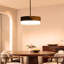 Lustre tambour ferme 5 lumières à intensité variable