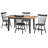 Duboistown Four Leg Dining Set-1984493304