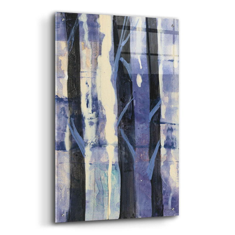 «Deep Woods 2» par Albena Hristova, art mural en verre acrylique, H 36 po x l 24 po x P 0,2 po