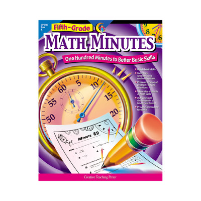 5 Grade Math Minutes Book