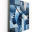 Horloge murale moderne Cubist Dreams In Faded Retro-99633027