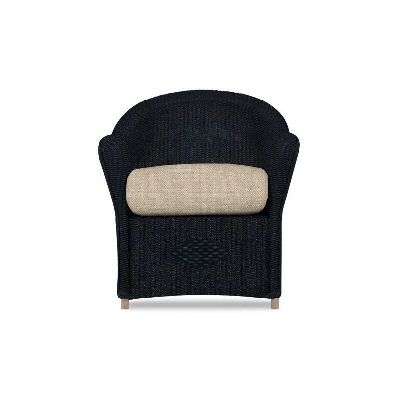 Reflections Outdoor Dining Armchair, Bark, Demo Stone