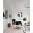 Jakey Accent Wall Mirror in Black/Gold