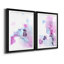 Fluid Magenta III - 2 Piece Single Picture Frame Print Set-780187925-780187920
