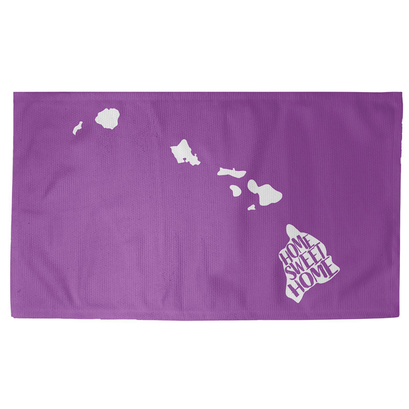 Tapis de la surface mauve hawaii, Rectangle 2 pi x 3 pi, Non