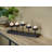 Elements Linear 5 Glass Tealight Centerpiece