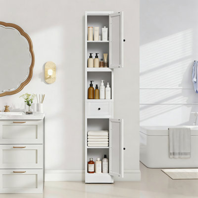 70.9" Tall Metal  Storage Cabinet with 2 Doors