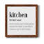 Kitchen Kitchen - Art textuel sur toile-1268889029-1268889086