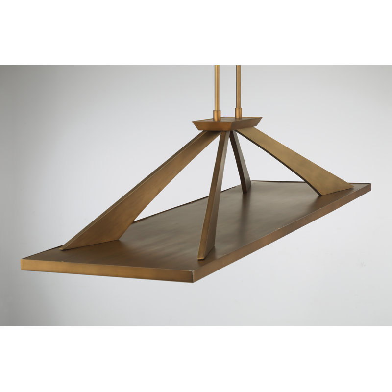 Hokku Designs Solon - Led Island In Sand, Gold