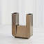 Metropolis Vase-Bronze-Tall-723840690