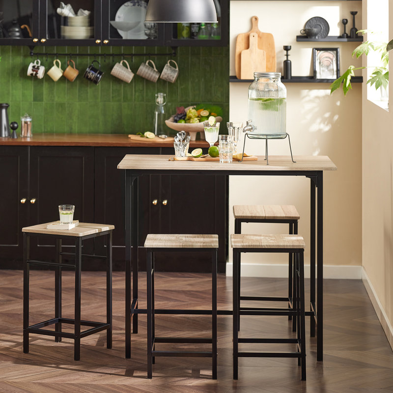 Terkel 100cm Bar Cabinet, Natural/Black