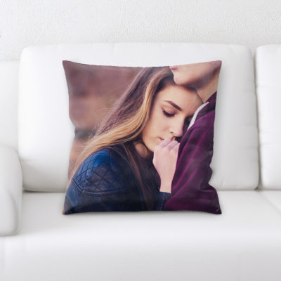 Microsuede Throw Pillow