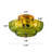 Junathean 3-Light Glass Flush Mount Ceiling Light-2146825133-2146825131
