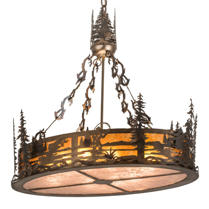 Fly Fisherman 8 - Light Pendant