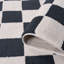 Loft Modern Checkerboard Living Room Area Rug and Runner Soft Pile-124621755-124621760