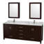 Sheffield 72" Double Bathroom Vanity Set with Mirror-595839952-777505468-595839954