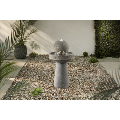 Fountain with Lights