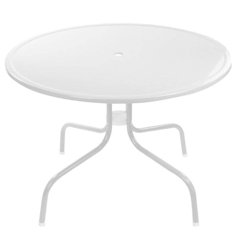 Table de salle à manger 39,25 pouces, Blanc