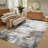 Abstract Machine Washable Rug Non-Slip Area Rug Modern Design Rug Durable Floor Carpet Easy-Cleaning Rug-1763407655