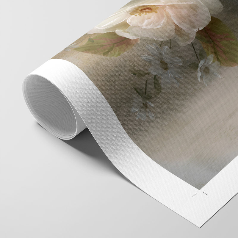 Moody Blooms - Impression sur toile seulement - NON-CADRE