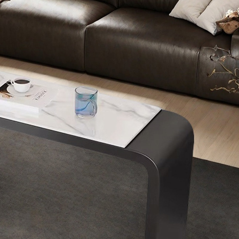 Hoyos, H 41,3 po x L 70,8 po x l 15,7 po, Blanc, Noir