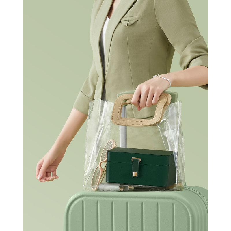 Berinhard Jewellery Box +, Forest Green
