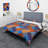 Multicolor Quilting Patchwork - Abstract Duvet Cover Set - Microfiber Polyester-2051014617