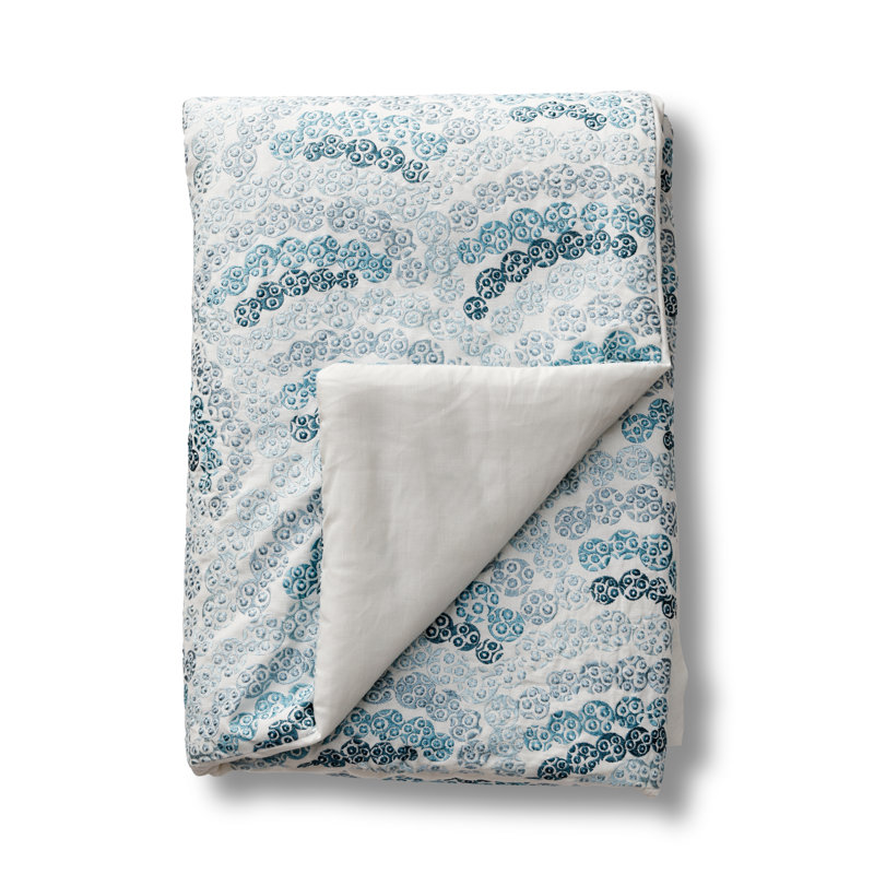 The Met X Ann Gish Nazar Linen Duvet Cover, Queen Duvet Cover