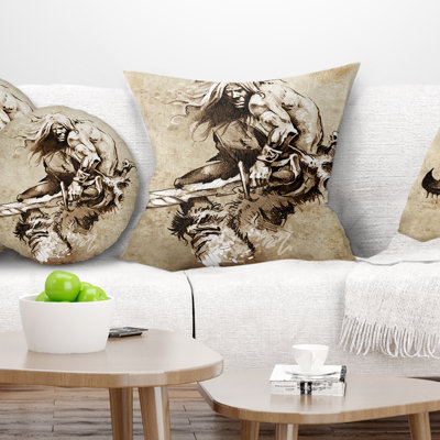 Reversible Throw Pillow