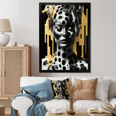 Reproduction d'art sur toile, "Gold Transcendant"