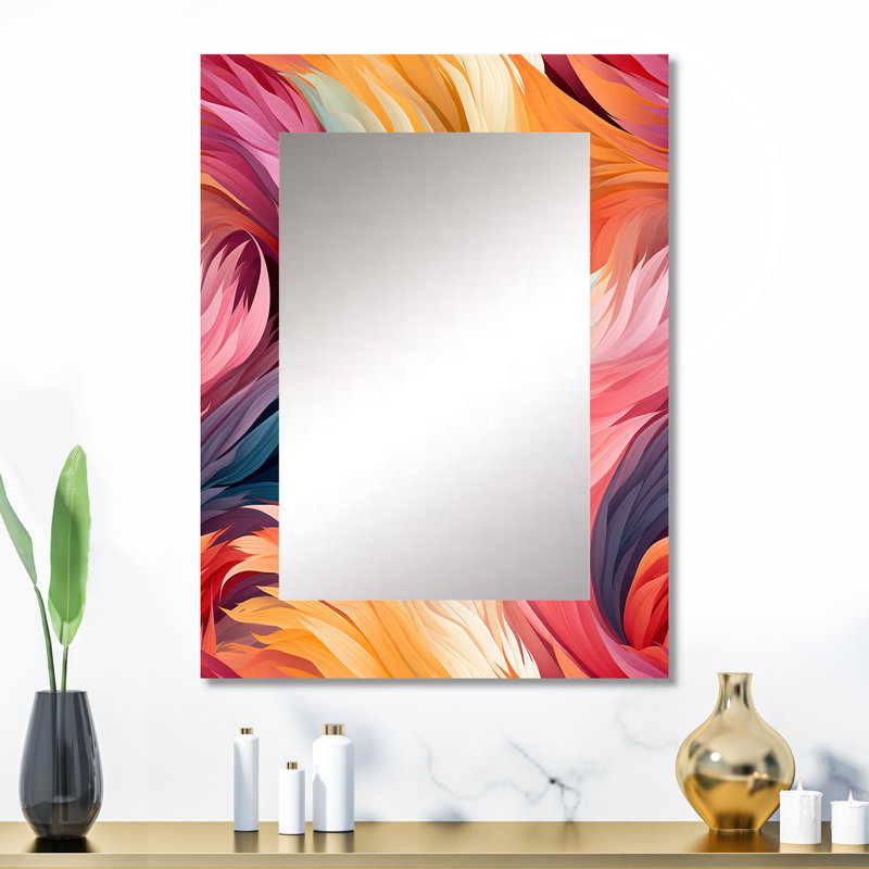Helladius - Modern Rectangular Wall Mirror, 32 po x 24 po