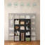 Brennon 125cm H x 153cm W Iron Standard Bookcase