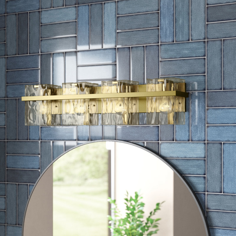 Aryahi 4 - Light Dimmable Vanity Light, Modern Gold