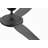 GlideAire 52 inch Indoor/Outdoor Ceiling Fan - Black with Black blades-43413498
