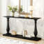 Console Table, Narrow Table With Bottom Shelf For Living Room, Entryway, Bedroom-531056927